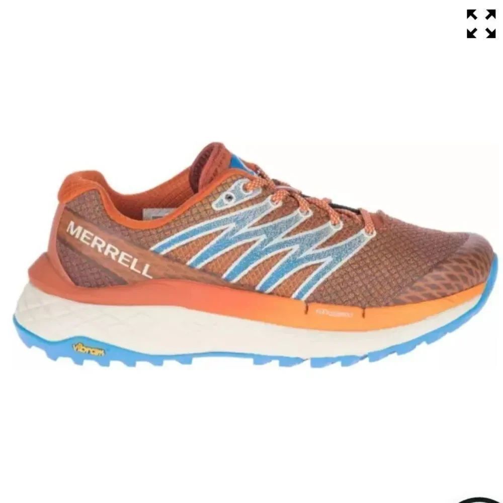 Merrell Rubato women's 6.5 bright orange athletic sneakers Burnished